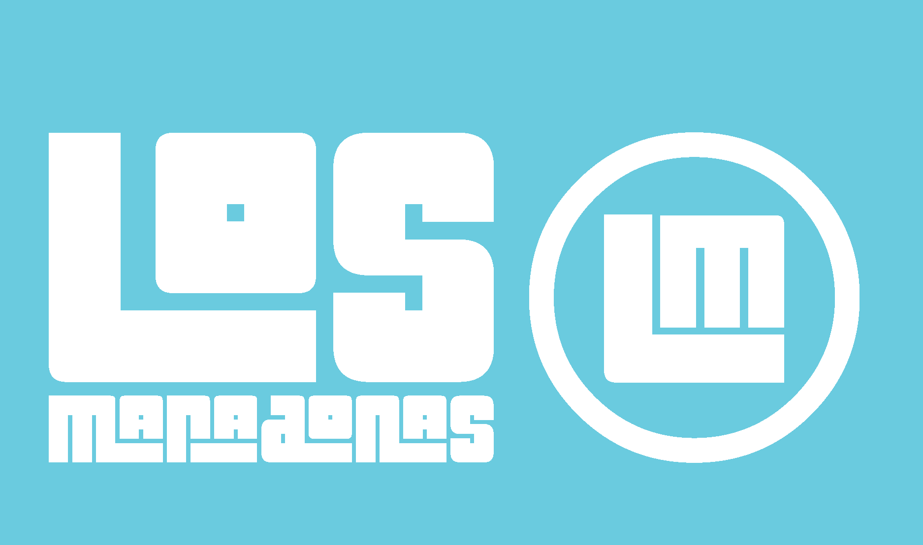 Los Maradonas White Logo Vector Logo